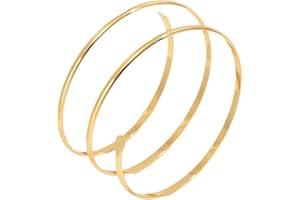 SANDOO Minimalist Gold Arm Bracelet - Layered Armband Armlet Jewelry