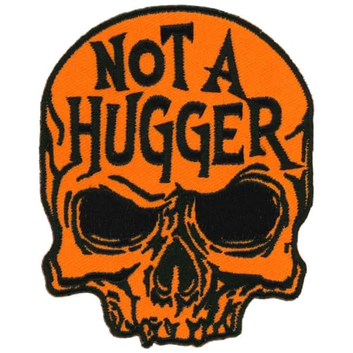 Milwaukee Leather Not A Hugger 3" Patch - 3W X 4H