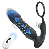 Dual Motor Remote prostatic Stimulor Device Tools Rechargeable Cordless Body Prostrates with 10 Modes for Men Relax Women Couple Adult Toy Sunglasses HY2BT1，blackW
