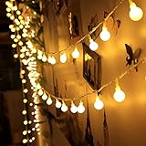 Innoo Tech Catena Luminosa con Spine Femmine e Maschi 12M 100 Led Luci Stringa L