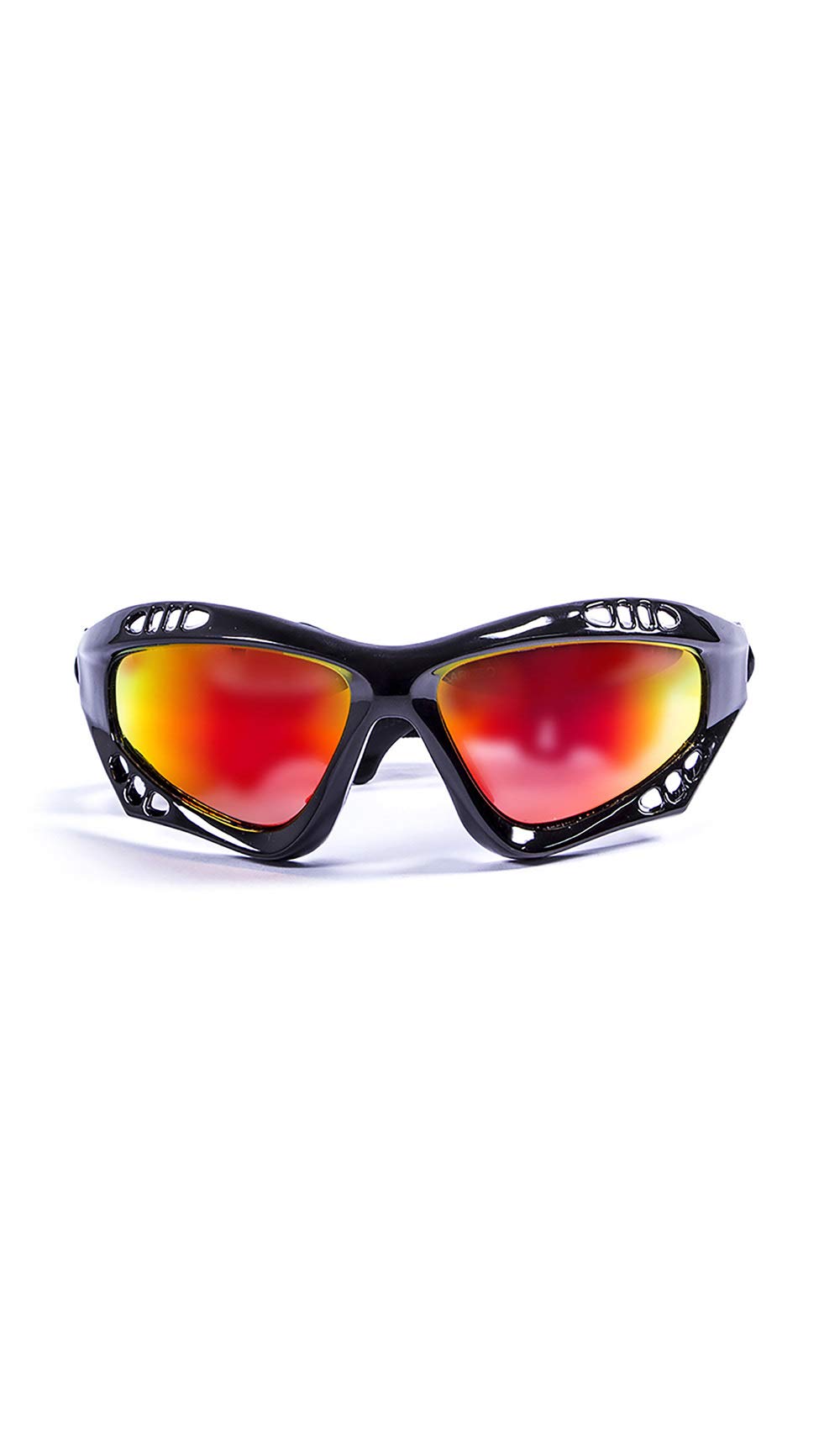 OceanGlasses - Australia - Polarized Sunglasses - Frame : Shiny Black - Lens: Revo Yellow (11701.1)