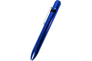BV Medical LED Penlight, Metal, Push Button, Cobalt Blue