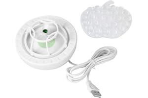 BHDD Mini Dishwasher, Portable Multifunctional Household USB Dishwasher, Compact High Pressure Water Ultrasonic Dishwasher, Dish Washing Machine Cleaner for Home Kitchen(Green)