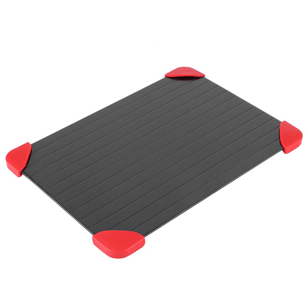 Fast Defrosting Aluminum Thawing Plate for Foods - Defrost Meat, Vegetables Without Electricity, Water or Microwave