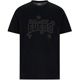 Guess Mens Eco Short Sleeve Peony Stitch Tee