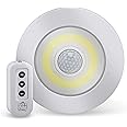 Sensor Brite Overlite Ultra: Remote Control LED Light with Adjustable Brightness, Motion Activated, Stick Anywhere, Battery-Operated Overhead LED Light