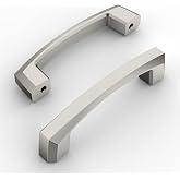 Amerdeco 10 Pack Brushed Satin Nickel Cabinet Pulls 3 Inch(76MM) Hole Centers Kitchen Cabinet Handles Hardware Kitchen Handles for Cabinets Cupboard Handles Drawer Pulls ZH0032&hellip;