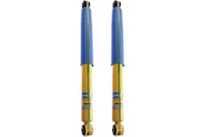 Bilstein 4600 Series Pair of Rear Monotube Shocks fits 2003 2010 Dodge Ram 2500 3500 4WD | TrendsAuto Decal | 24-186094