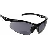 Bifocal Safety Glasses - Safety Glasses with Readers for Healthcare, Woodworkers, Motorcyclists, Workshop - Ansi Z87+