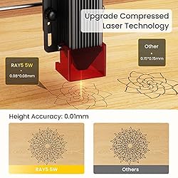 LONGER RAY5 Laser Engraver, 5W Output Laser DIY