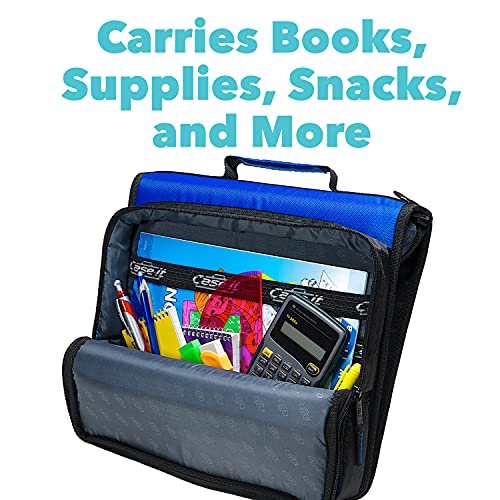 Caseit The Universal Zipper Binder 2 Inch ORings Padded Pocket