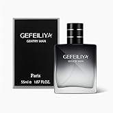 Men's Perfume with Lavender, Bergamot, Black Vanilla and Nutmeg Fragrance, Luxurious Cologne for Men, Man Eau de Parfum Black Bottle, 55ml (1.87 fl.oz)