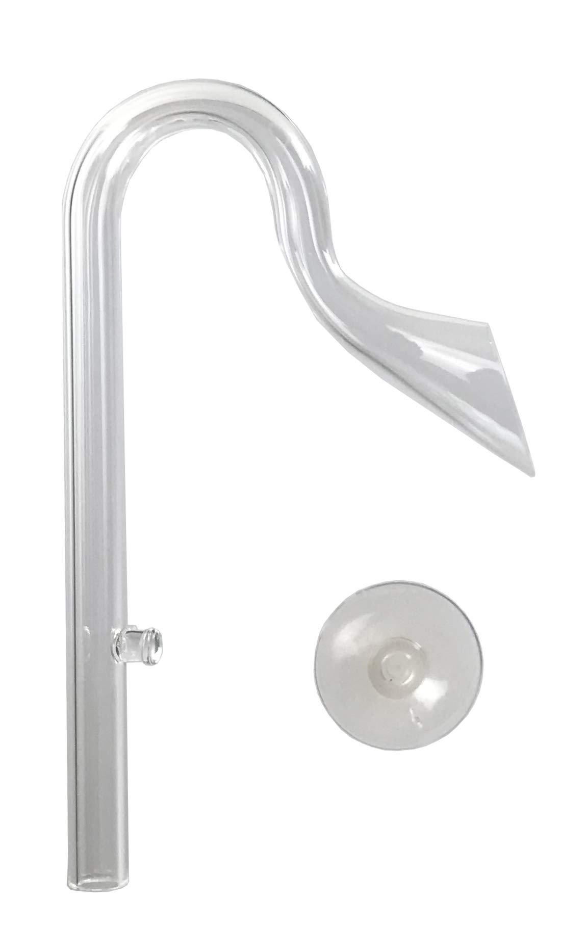 Aquarium Glass Outflow Lily Pipe Ø17 Hand Made for 16/22mm hose canister filter