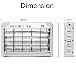 LINKPAL Electric Bug Zapper/Pest Repeller Control