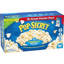 Pop Secret Microwave Popcorn, Homestyle Butter