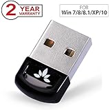 Avantree DG40S USB Bluetooth 4.0 Adapter Dongle for PC Laptop Computer Desktop Stereo Music, Skype Calls, Keyboard, Mouse, Support All Windows 10 8.1 8 7 XP vista [2 Year Warranty]