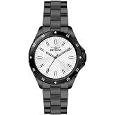 Invicta Pro Diver Lady 38mm Stainless Steel Black Silver dial PC21J Quartz