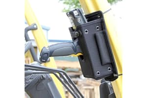 HILIPRO Heavy-Duty Mountable Ballistic Nylon Barcode Scanner Holster & Carrying Pouch for Zebra MC9300 Gun – Rugged, Protective Case with Belt & Mounting Options