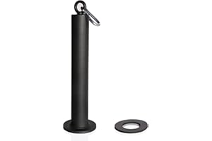 SYL Fitness Loading Pin for 1"/ 2" Weight Plates, Heavy Duty Attachment for LAT Cable Pulley System Gym
