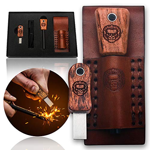 Holtzman's Gorilla Survival Fire Starter Gift Set Emergency Ferro Rod