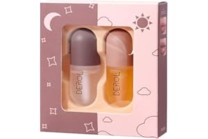 Lip Plumper,Derol Lip Plumper by NVYUE,Natural Lip Plumper and Lip Care Serum,Lip Enhancer for Fuller(2PCS)