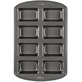 Wilton Perfect Results Non-Stick Mini Loaf Pan, 8-Cavity