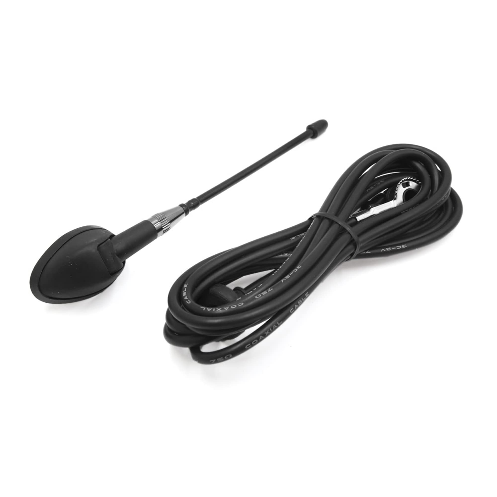 sourcingmap Car Auto Roof Mount PVC Flexible Electronic AM FM Radio Antenna