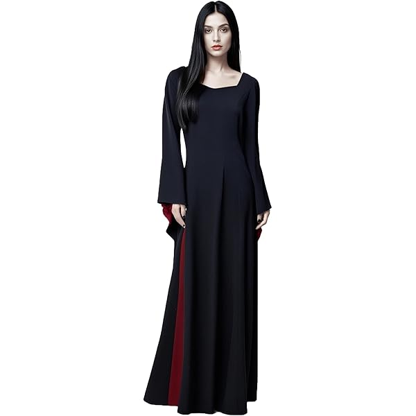 Amazon.com: QRT Morticia Addams Costume,Women Velvet Maxi Dress,Vintage Gothic Vampire Long Dress Halloween Family Cosplay Cocktail Party : Clothing, Shoes & Jewelry Amazon.com: QRT Morticia Addams Costume,Women Velvet Maxi Dress,Vintage Gothic Vampire Long Dress Halloween Family Cosplay Cocktail Party : Clothing, Shoes & Jewelry
