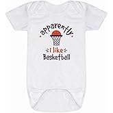 ChalkTalkSPORTS Basketball Baby & Infant One Piece | Basketball Theme Bodysuits