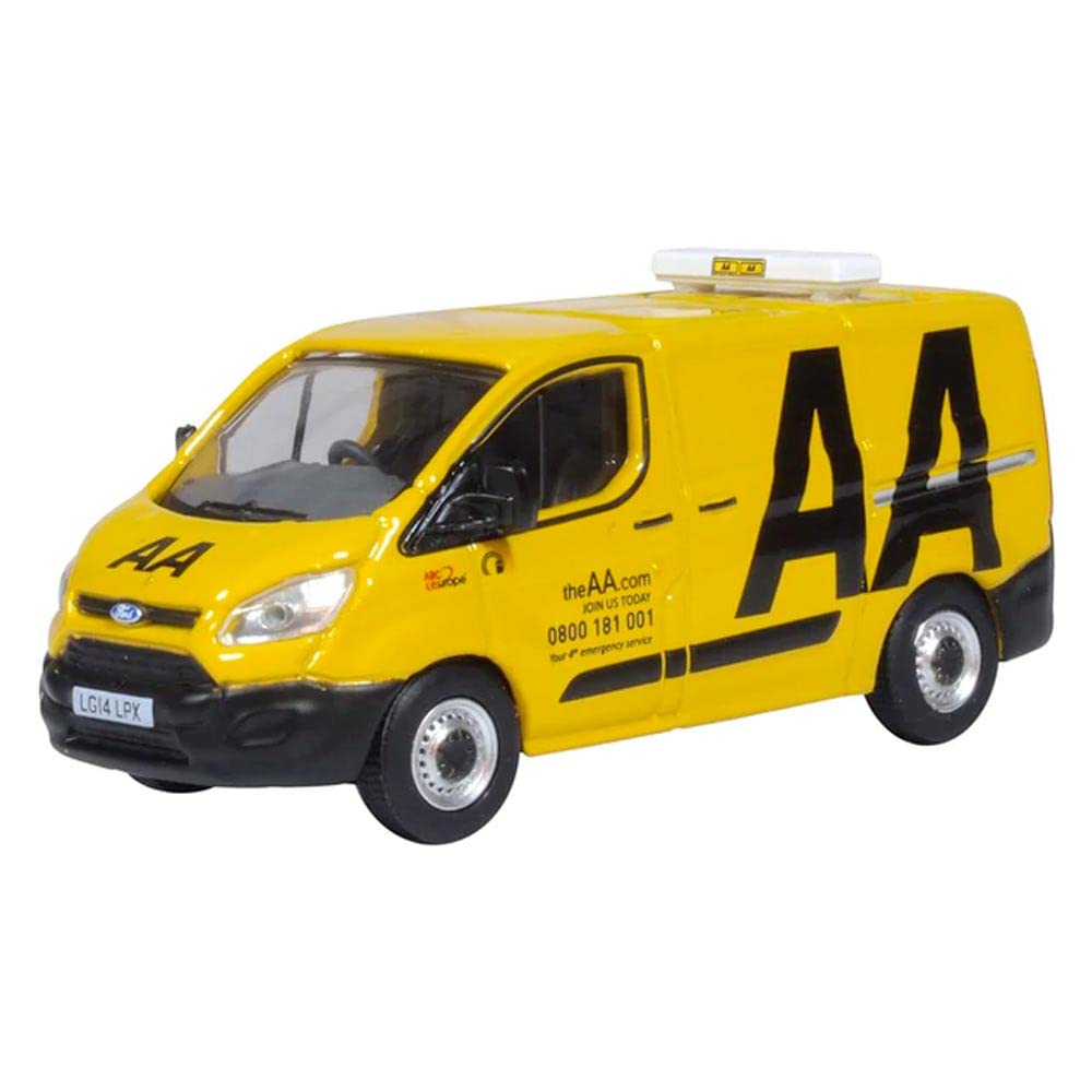 Oxford Diecast 1:76 Ford Transit Custom AA Collectable model 76CUS001