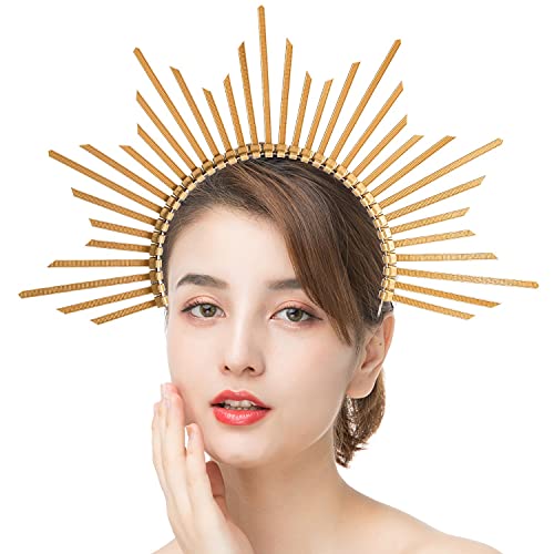 sun crown headpiece