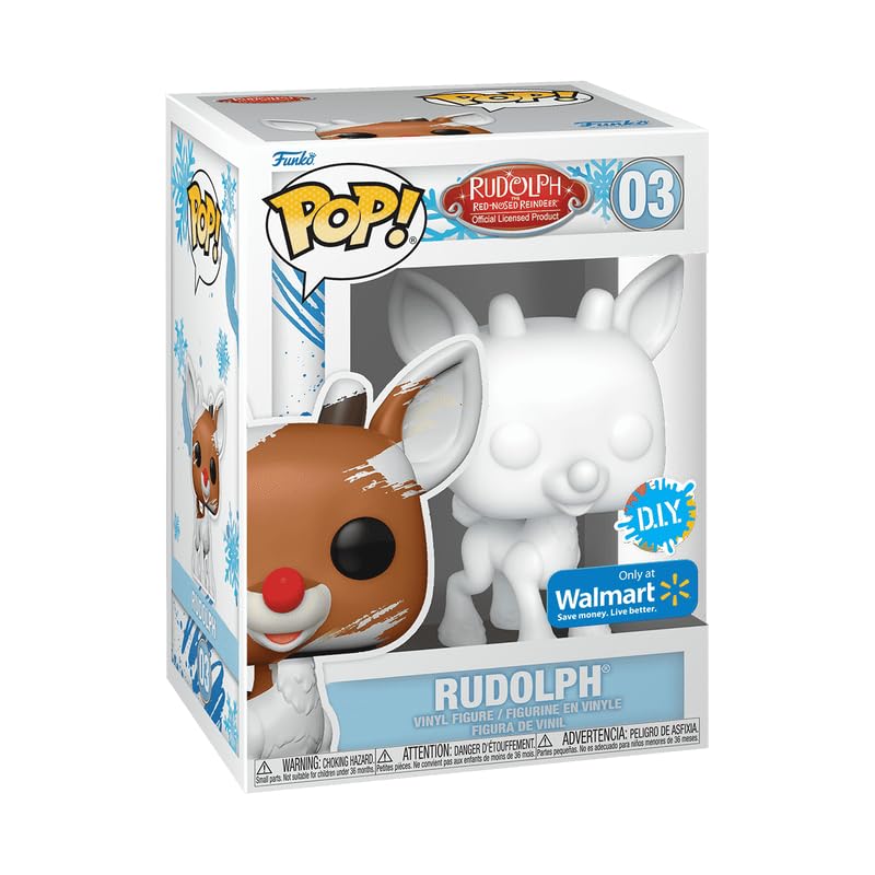 Funko Pop! Movies: Rudolph The Red Nosed Reindeer - Rudolph *DIY* (Walmart Exclusive)