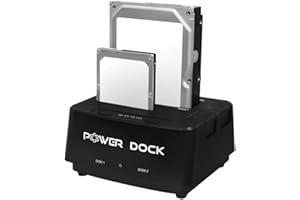 Kingwin Power Dual Bay Docking Station Usb 3.0 External Hard Drives, PD-2537U3