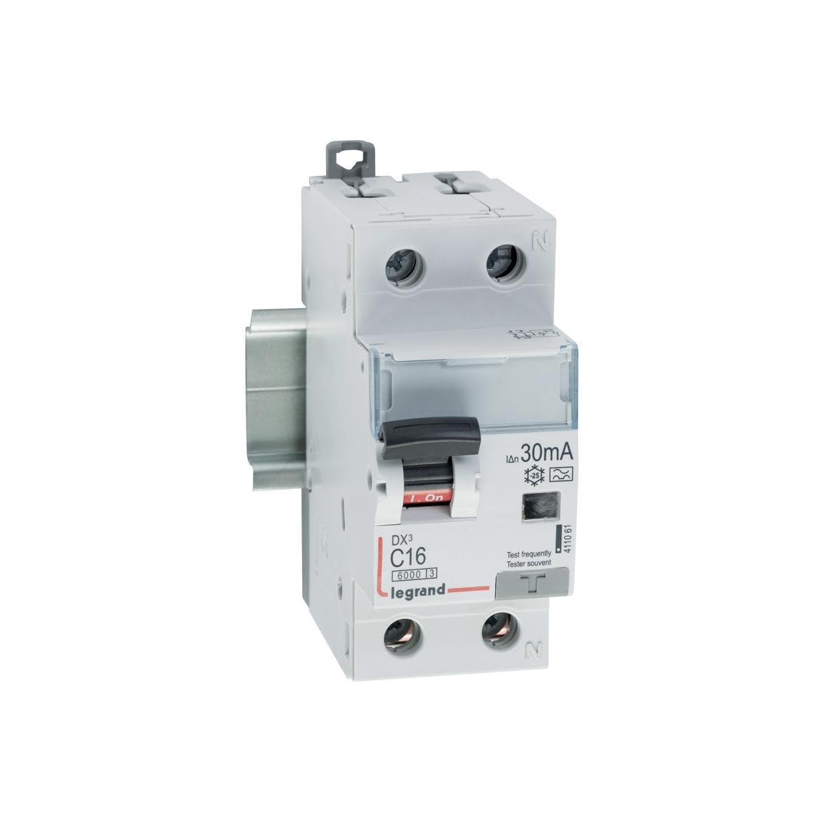 Legrand 411061 DX3 FILS C16A 1P+N 6KA 30MA A