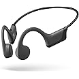 BAICLUD Bone Conduction Headphones, 2024 Upgrade Waterproof Open-Ear Bluetooth Earphones, 8Hr Playtime, Wireless with Mic for Running, Gym, and Outdoor Activities