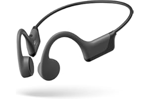 BAICLUD Bone Conduction Headphones, 2024 Upgrade Waterproof Open-Ear Bluetooth Earphones, 8Hr Playtime, Wireless with Mic for Running, Gym, and Outdoor Activities