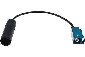SING F LTD 8.5 inches Fakra Z Female to DIN Female Antenna Aerial Adapter Extension Cable Compatible with VW Volkswagen Bora 