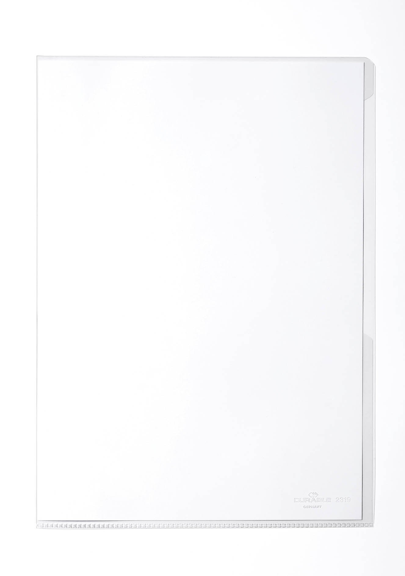 Durable Transparent Document Pockets A4 | Rigid Plastic Wallet with Thickness of 0.15 mm | Large Pack of 50 Clear Pockets — image 1