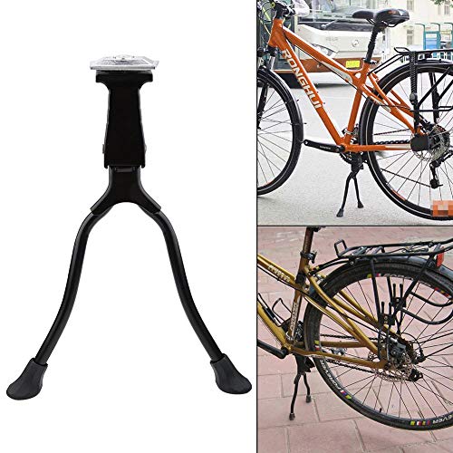 Bnineteenteam Bike Kickstand, Aluminum Alloy Double Leg Bike Foot Stand for Road Bicycle Bicycles And Spare Parts