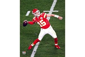 LEGENDS GALLERY Kansas City Chiefs Patrick Mahomes S.B. 54 MVP Passing During The Championship Game. 8x10 Photo Poster - Birthday, Fathers Day Or Christmas Gifts For Men Dad And Husband