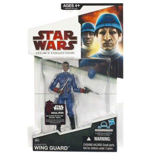 Star Wars 2009 Legacy Collection BuildADroid Action Figure Bespin Wing Guard