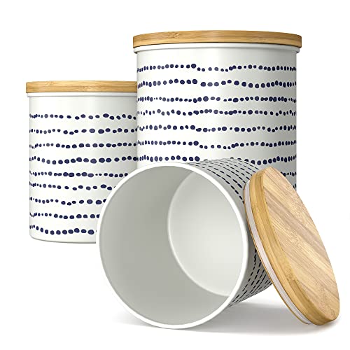 Modern Market Canister Sets for Kitchen Counter, Vintage Kitchen