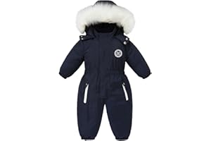 Srkrando Baby Boy Snowsuit Toddler Winter Girl Jacket Coat Clothes Kid Snow Suits Outfits