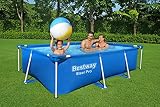 Bestway Steel Pro Metal Frame Swimming Pool Family Above Ground Outdoor Garden view 5