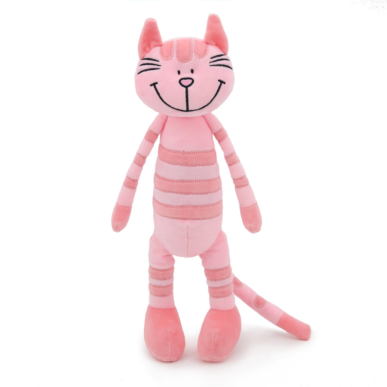 Photo 1 of MR ViviCare 13" Pink Huggable Standing Cat Stuffed Animal Plush Toy, Stuffed Cat Plush Toy for Girls, Great Gift for Children, Birthday, Baby Shower, Christmas, Machine Washable