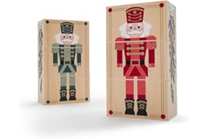 Uncle Goose Environments, Nutcracker Blocks - Made in The USA