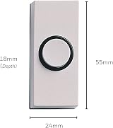 Honeywell Home Friedland D814 Sesame Button Push White view 2