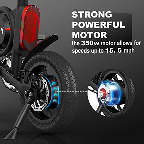 Hiboy P10 Folding Electric Bike for Adults, Power Assist, 36V Lithium