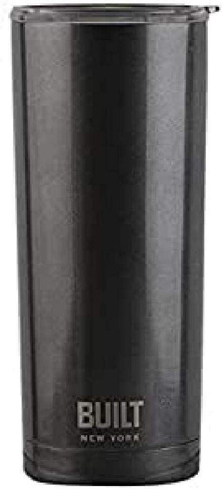 Built 5193246 Insulated Travel Mug/Vacuum Flask, Stainless Steel, 590 ml (20 oz) - Charcoal Grey