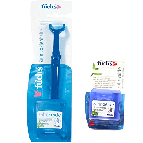 Fuchs dental floss holder + Fuchs dental floss 50m extra